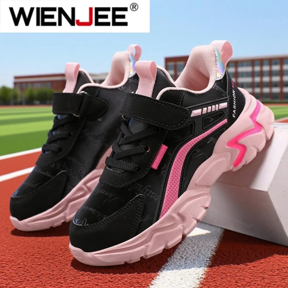 

Cute Girls Kids Fashion Sneakers Student Children School Casual Walking Shoes Lightweight Non-slip Outdoor Sport Tennis
