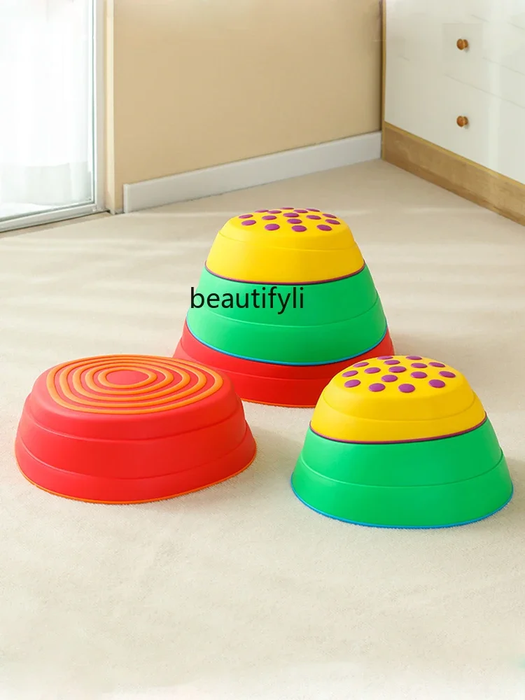 Sensory integration training equipment Balance tactile board Plastic early education kindergarten non-slip children's toys