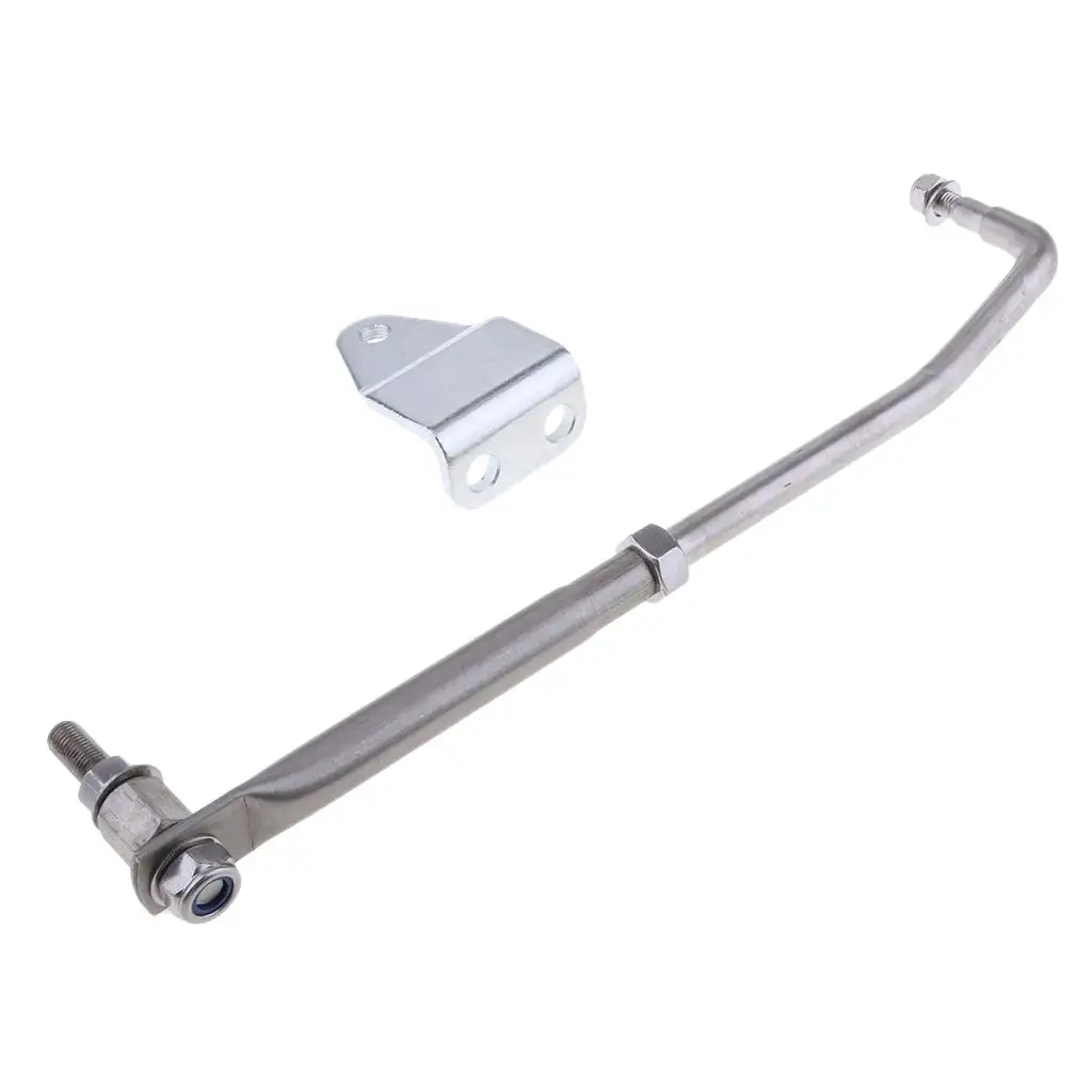 Stainless Steel Outboard Steering Rod Link-Throttle Lever 33cm / 13'' Durable & Corrosion Resistant Light Weight