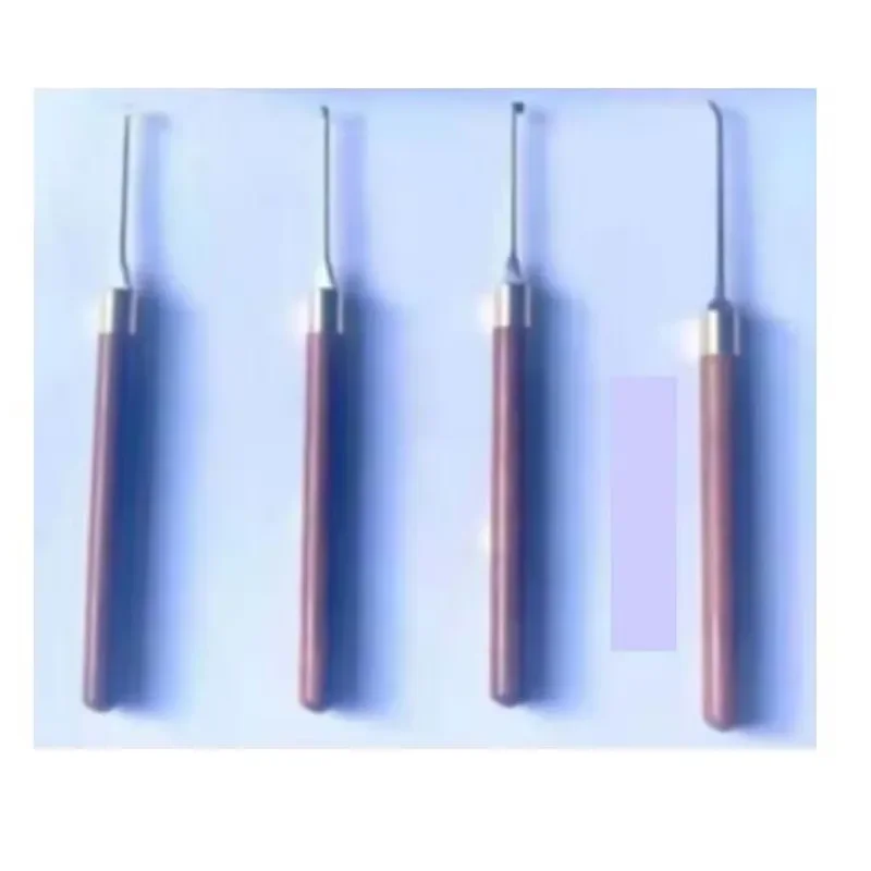 New Arrival 4PCS Kaba Hooks Right Side KABA-Left Flat Hook Single Double Lock Lock Pick Tool Locksmith Tools