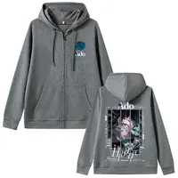 Ado World Tour 2025 Hibana Zipper Hoodie Men Women Fashion Japanese Style Zip Up Jacket Unisex Casual Vintage Zip Up Sweatshirt - Image 3