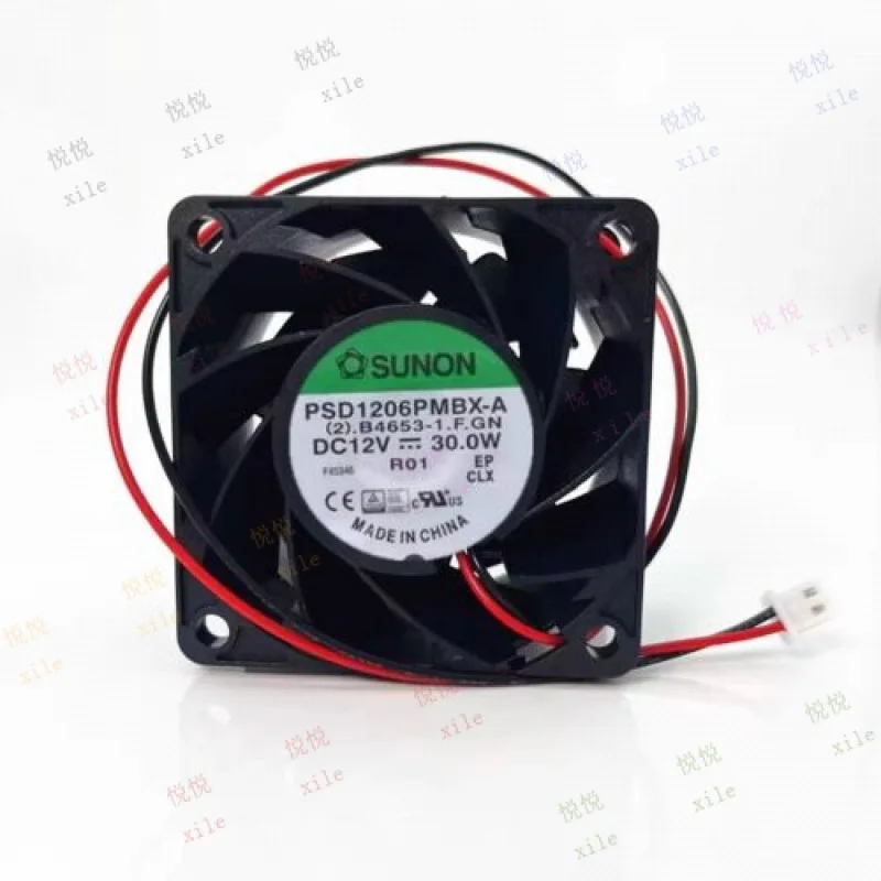 

L+ for SUNON PSD1206PMBX 6038 DC12V 30W 2-Wire Server Cooling Fan