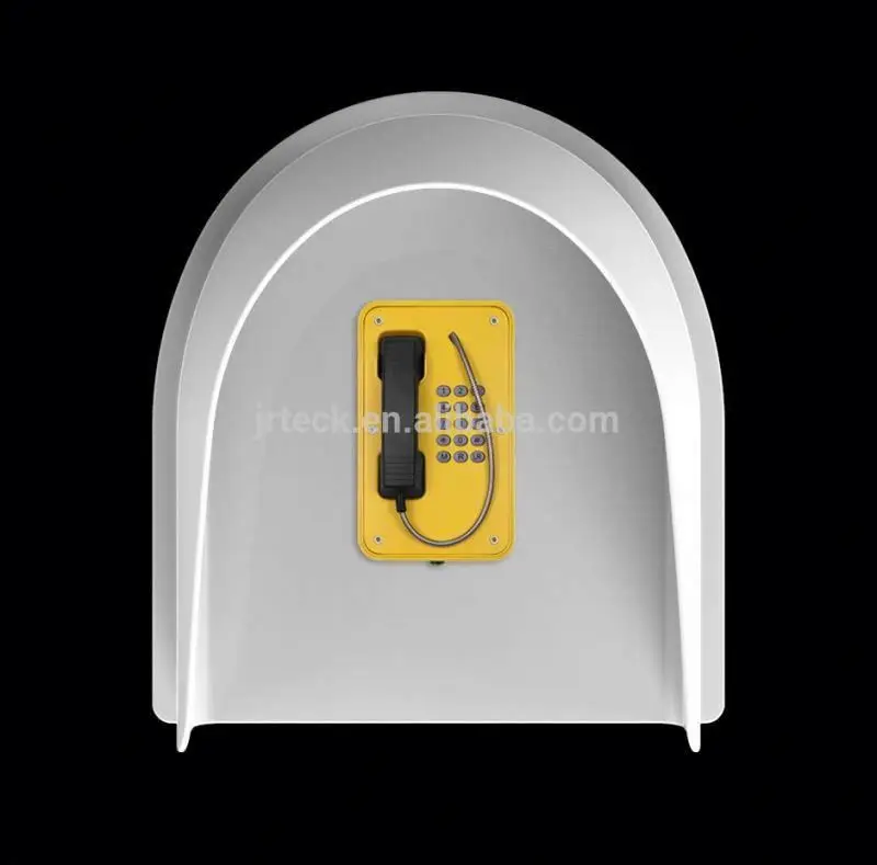 Vandal Resistant Telephone Booth, Acoustic Telephone Hoods, Dustproof Phone Booth