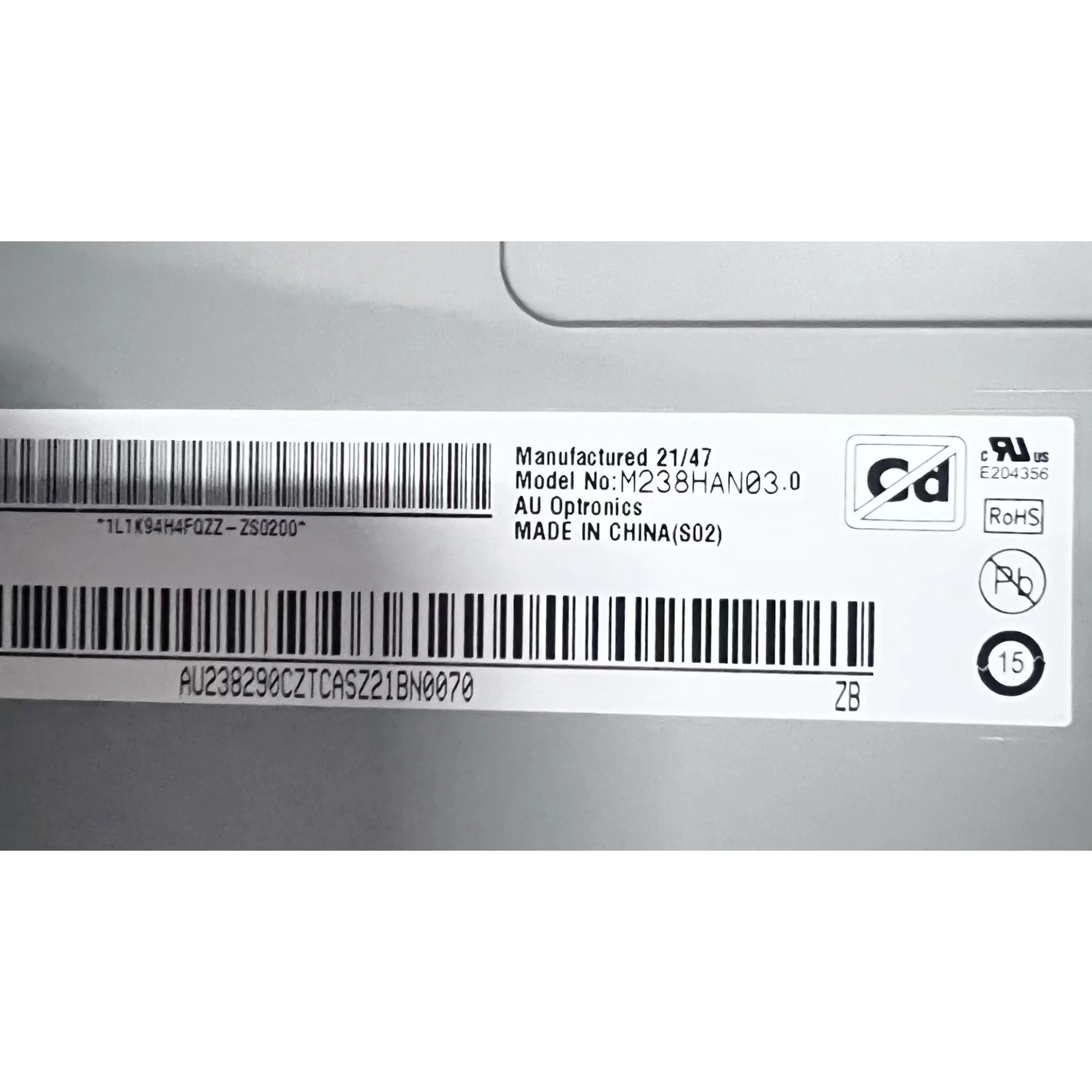 شاشة LCD m238hanx WLED TFT 3.0 ، ، من من من نوع WLED ، الأصلي ، الجديد