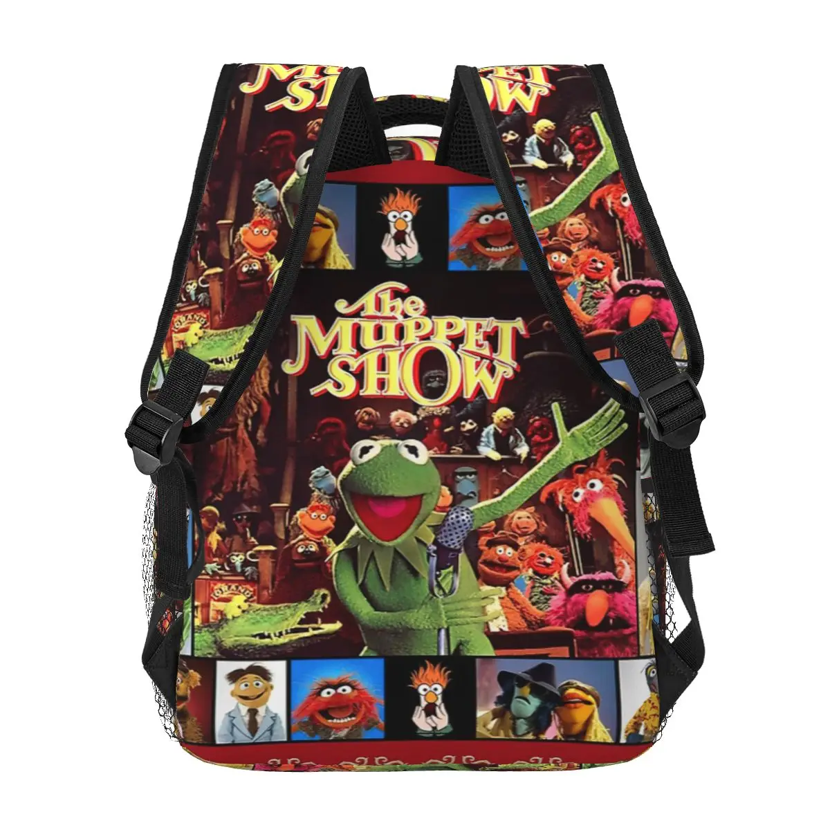 Imagem -04 - Muppet Labs Mochila para Meninas Meninos Viagem Mochila Mochilas para Adolescente Escola Bolsa