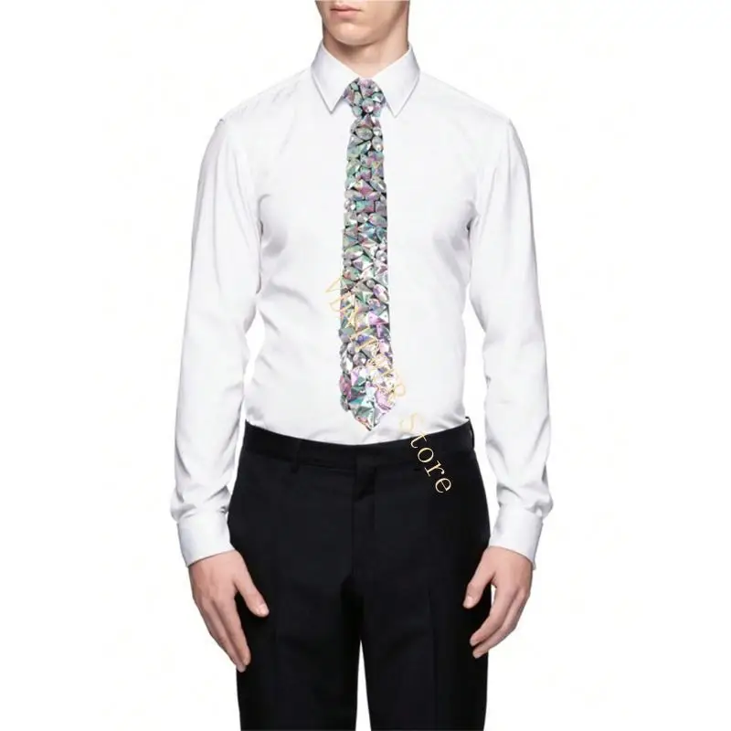 شواهد الراين الساطعة ربطة عنق البالغين للجنسين التعديل التوالي لمهرجان الموسيقى D08E