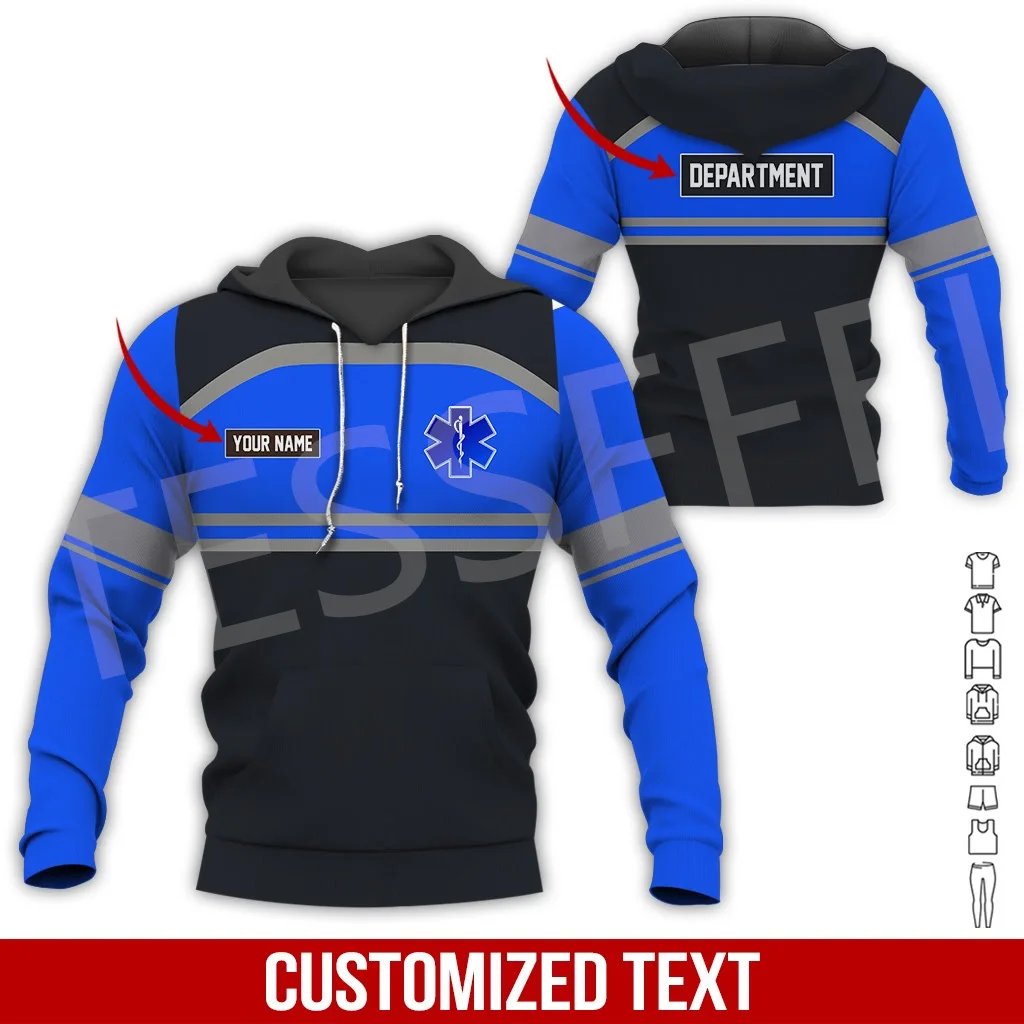 

NewFashion Custom Name Cosplay EMS Paramedic EMT Worker Retro Funny Tracksuit 3DPrint Harajuku Casual Pullover Jacket Hoodies 20