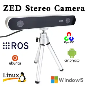 Stereo labs zed 2iカメラ2.2k 3dマッピング最大解像度4416x1242は、神経深度検出、空間オブジェクトをサポートします