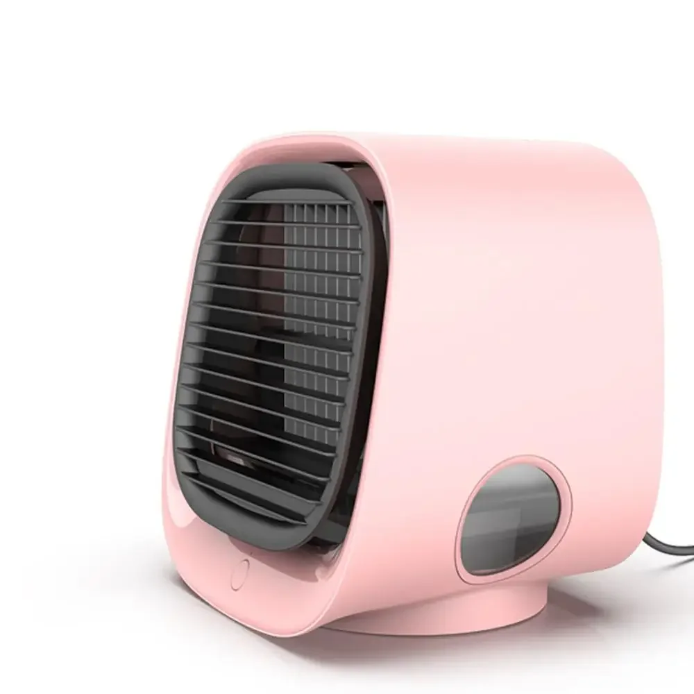 5V Home Mini Portable Air Conditioner 3 Colors Light Conditioning Humidifier Purifier USB  Humidification Cooler with Water Tank