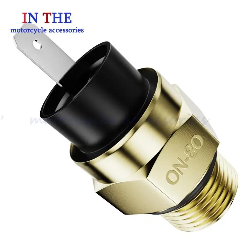 M14 M16 Sensor Suhu Saklar Termostat Suhu Pendingin Radiator Listrik 65-95 ℃   Untuk Aksesoris Motor ATV Quad