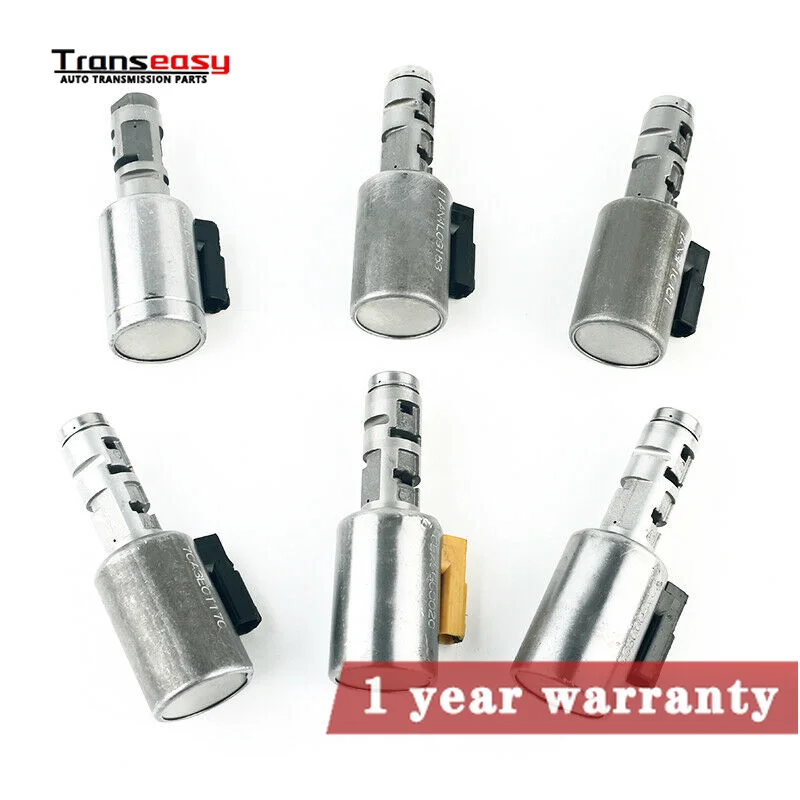 OEM TF-60SN 자동 변속기 밸브 바디 솔레노이드, 아우디 VW 골프 파사트 투라에 적합, 09G, 8 개