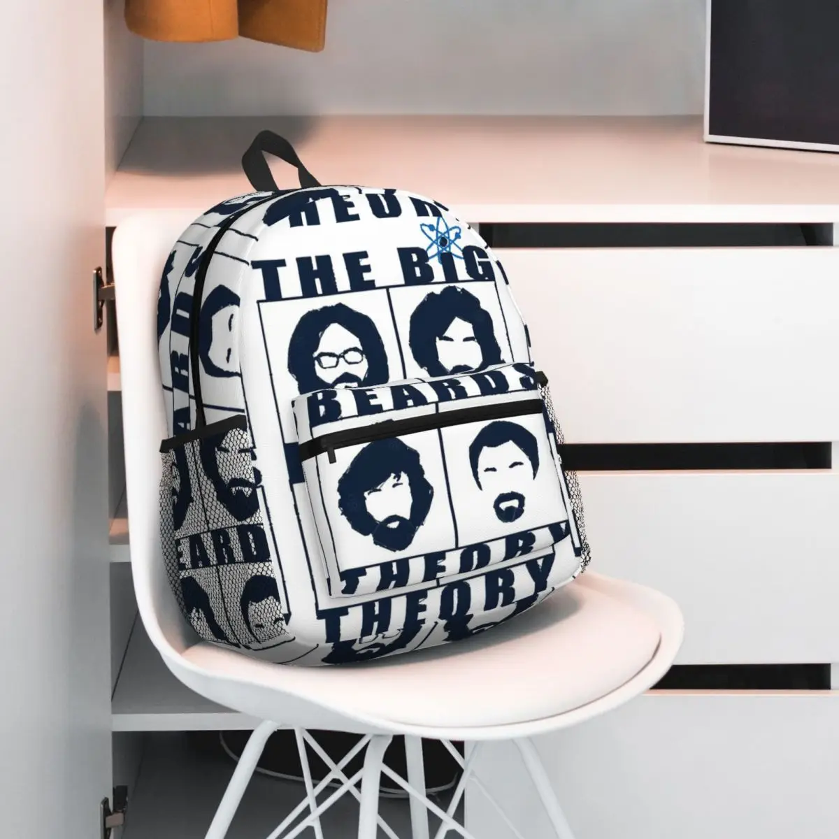 The Big Bang Theory Tv Backpack Student BookBag Kids School Bag Laptop Shoulder Bags for Men Women