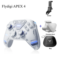 Original Flydigi APEX 4 Gaming Controller Wireless Gamepad Elite Force Feedback Trigger Support PC Palworld/Switch/Mobile/TV Box