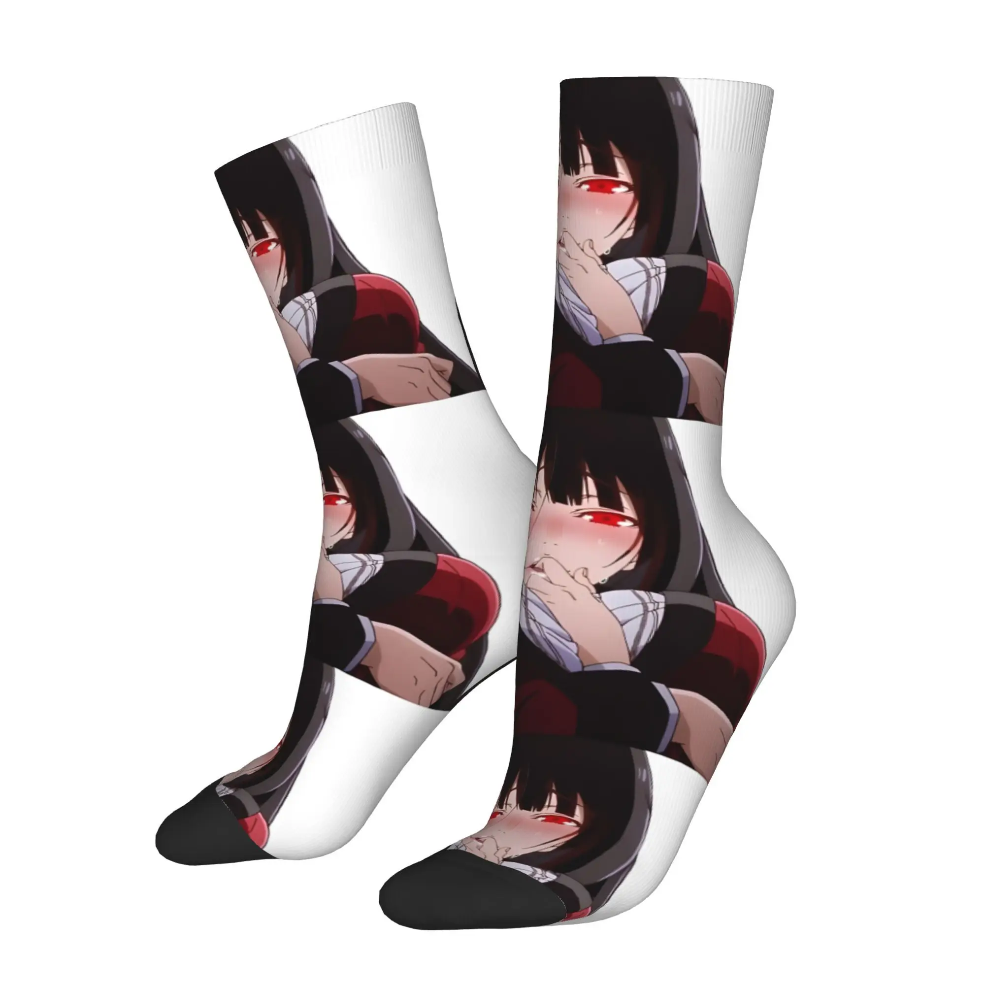 

Kakegurui Gamble аниме мужские носки велосипедные круглые удобные чулки для езды на велосипеде повседневная одежда