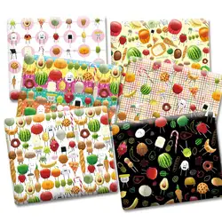 Cartoon DIY handmade sewing patchwork quilting baby dress home sheet 140cm printed sewing kids fabric