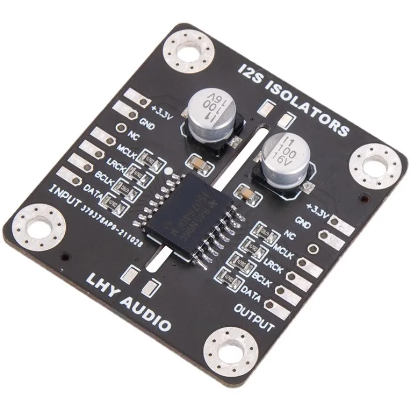 I2S IIS Signal Isolation Board Amanero Digital Audio Interface Pchifi To Eliminate Interference Separation Noise For DAC ADC