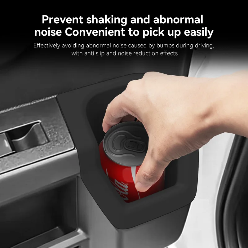 for 2025 2026 Toyota 4Runner Door Side Cup Holder Insert Limited Slip Drink Holder Rack Car Accessories