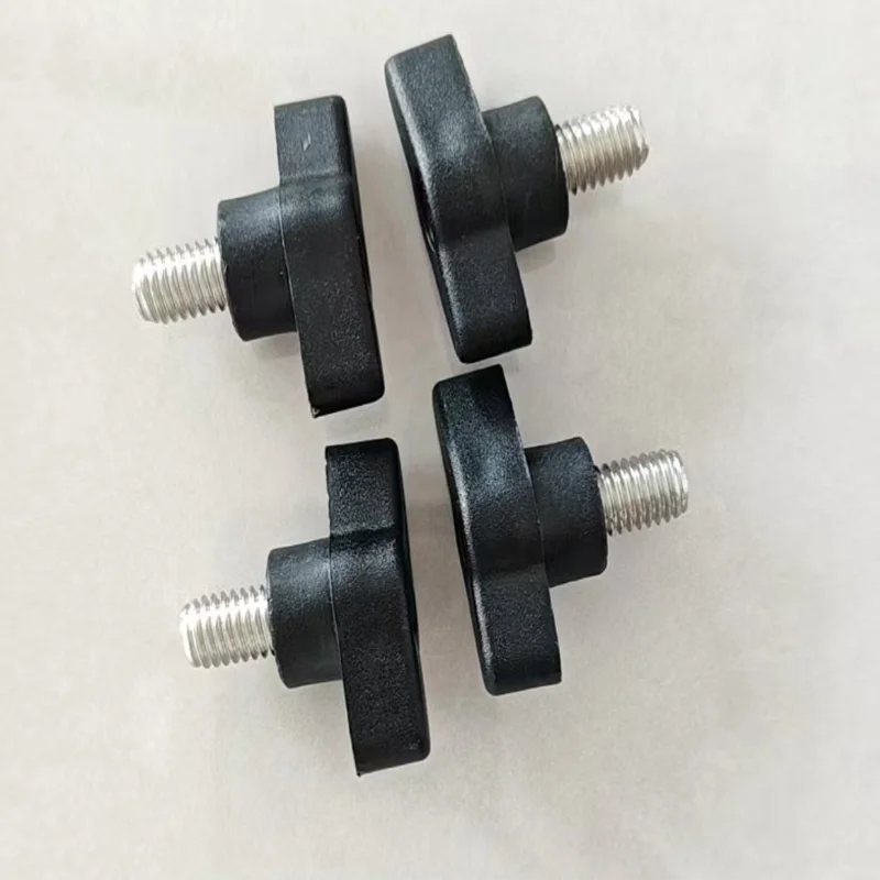 SUS304 Stainless Steel Z-Handle Knurled Thumb Screw Bakelite Knob 27#/36# UNC 1/4-20 & Metric M4-M8 Bolts