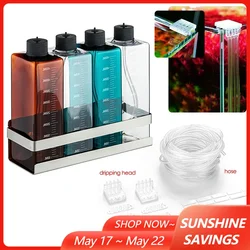 Titration Pump Doser Bottle Aquarium Dosing Pump Liquid Container for Freshwater/Seawater Fish Tanks for Jebao or Kamoer Dosing