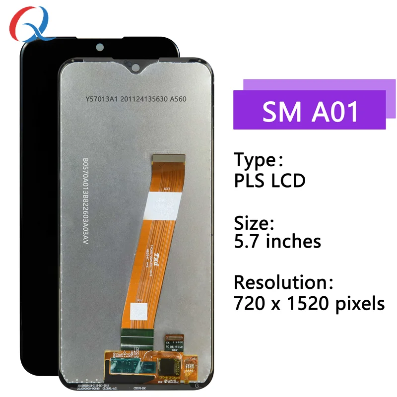 Pantalla for a01 a015f a015g a105m screen replacement Mobile Phone Lcd For samsung galaxy a01 display for Samsung galaxy A01 lcd