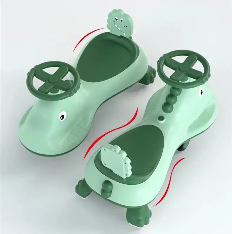 LED Suono Per Bambini Altalena Auto Equilibrio Auto Anti-ribaltamento Anti-indietro Forte carico giocattolo per auto a dondolo per bambini per il miglior regalo del bambino