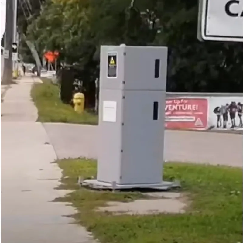 N Harwell Custom Monitoring Equipment High-speed Camera Cabinet For Traffic Monitoring