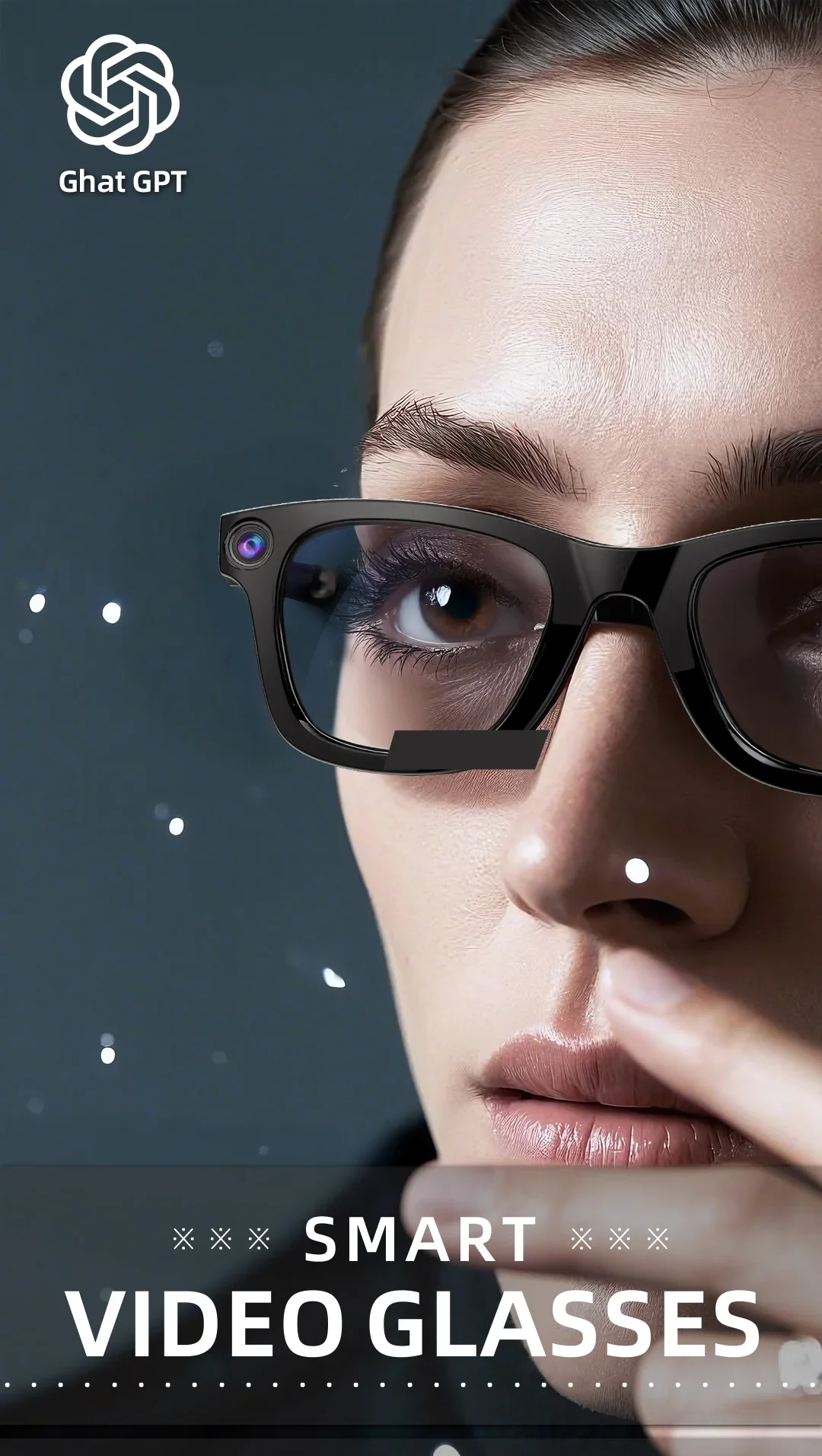 

Новые умные очки HD 1080P с распознаванием объектов, AI-переводом, изменением цвета линз, шумоподавлением при звонках и видеокамерой