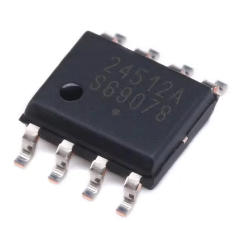 

50Pcs New Original Cat24C512Wi-Gt3 Sop8 Silk Screen 24512A Eeprom Chip I2C Interface 512Kb