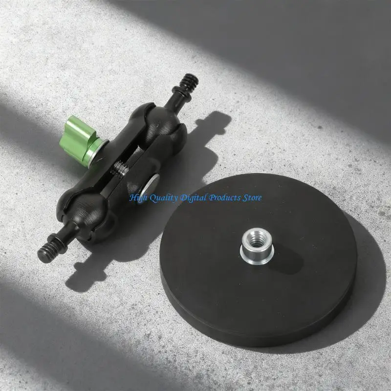 

U2JE Multipurpose Camera Accessory Set with 66mm Plate 1/4 Female Hole and Metal Pea Clamp for Various Mount