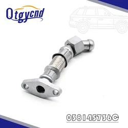 Oil Return Pipe 038145736C Standard Sizes Durable Fine Processing Turbocharger Turbine Tube for Car Repairing