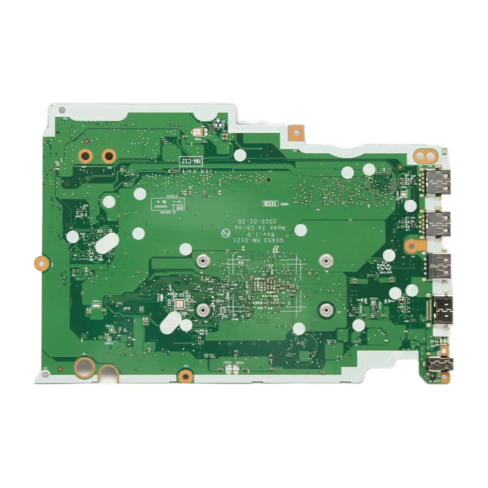 Laptop Motherboard For Lenovo V14-ARE Laptop NM-D121 With CPU:R3-4300U R5-4500U R7-4700U RAM:4G FRU:5B20S44433 5B20S44435