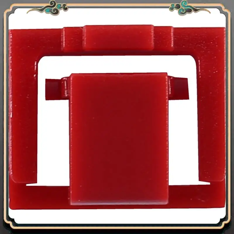 موثوقة-300 قطعة الأحمر RJ45 ميناء إيثرنت LAN Hub مكافحة غطاء غبار التوصيل غطاء Blockout حامي مع قفل الملكية ومفتاح