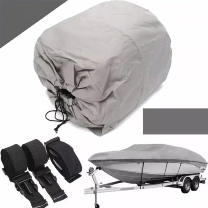 Motorboat covers, inflatable boat covers, yacht covers, and dinghy covers; made of waterproof, sun-resistant, and thickened Oxfo