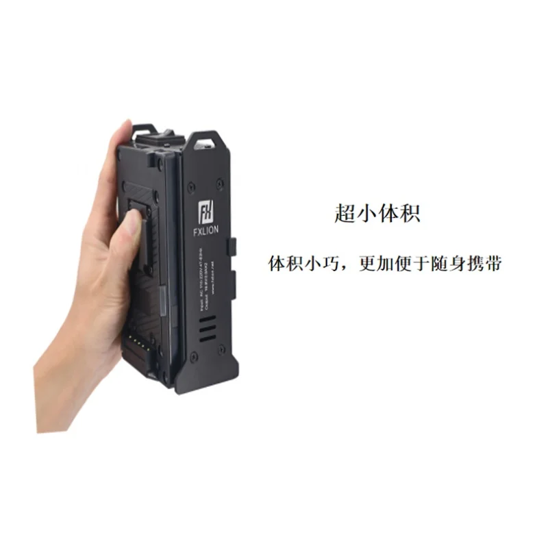 FIXLION pengisi daya Mini FX-M2S FX-M2A, pengisi daya baterai dudukan emas 2 CH 16.8V / 2A V