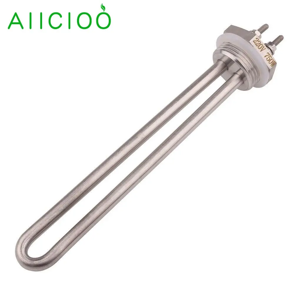 DN25 Tubular Heating Element DC Electric Water Heater Immersion Boiler Screw Plug Heater with 1\