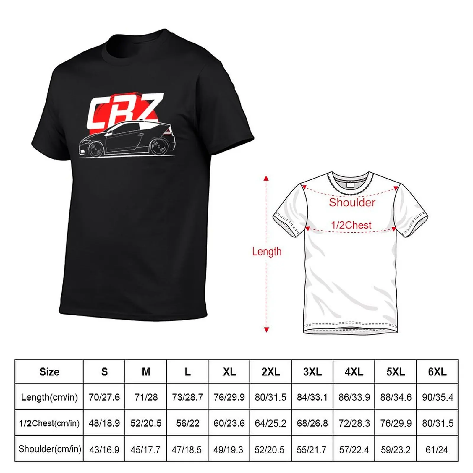 JDM CR Z T-Shirt cute tops animal prinfor boys boys whites tops mens t shirts