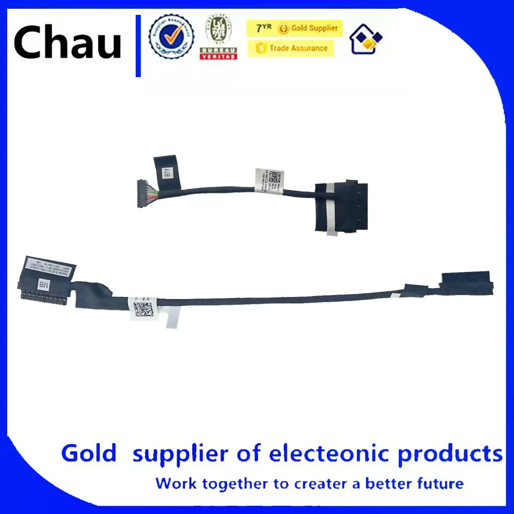New For Chau Inspiron 13 7306 2-in-1 Laptop Battery Flex Cable Connector Line Replace 060T2G 06XTRT