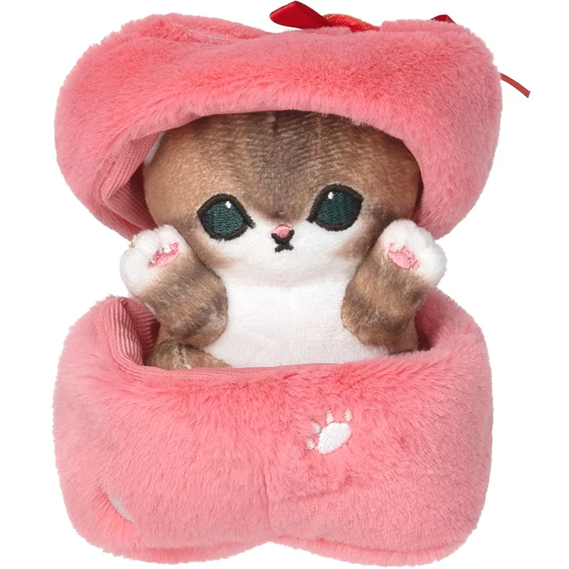 발렌타인 데이 봉제 장난감 상어 고양이 장난감, 데스크탑 장식 가방 펜던트, 소녀 커플, 휴일 생일, 사랑 기념일 선물