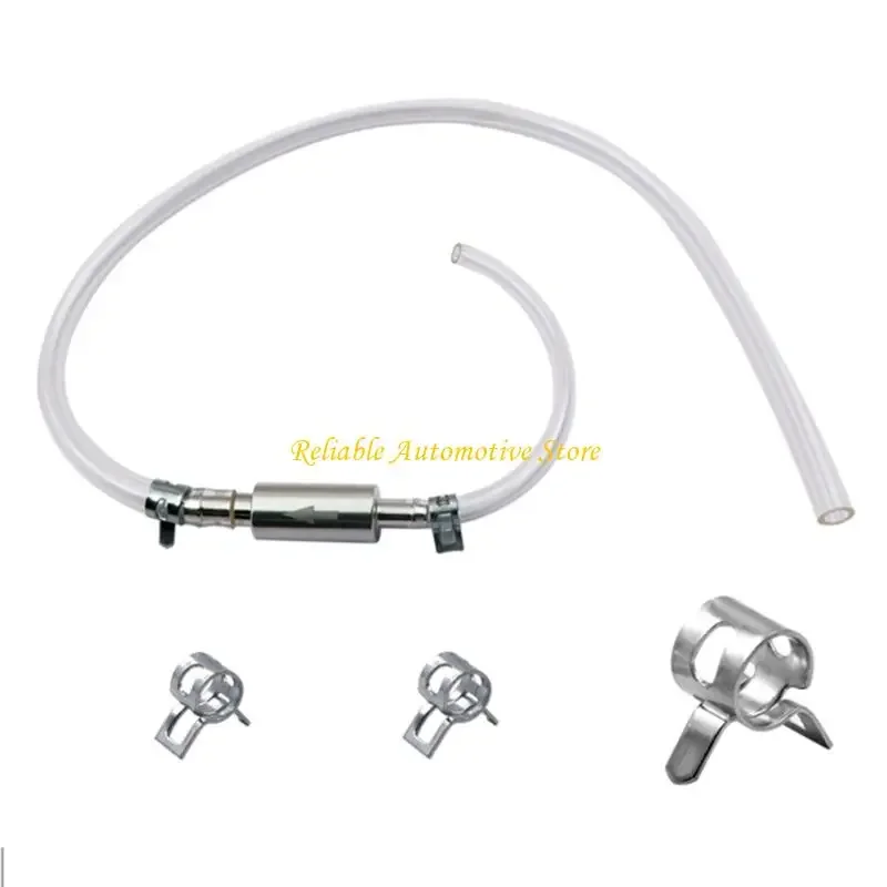 M68B Brake Bleeder Motorcycle Disc Brake Bleeder Tool With Leakproof Rubber Caps For Smooth Operation