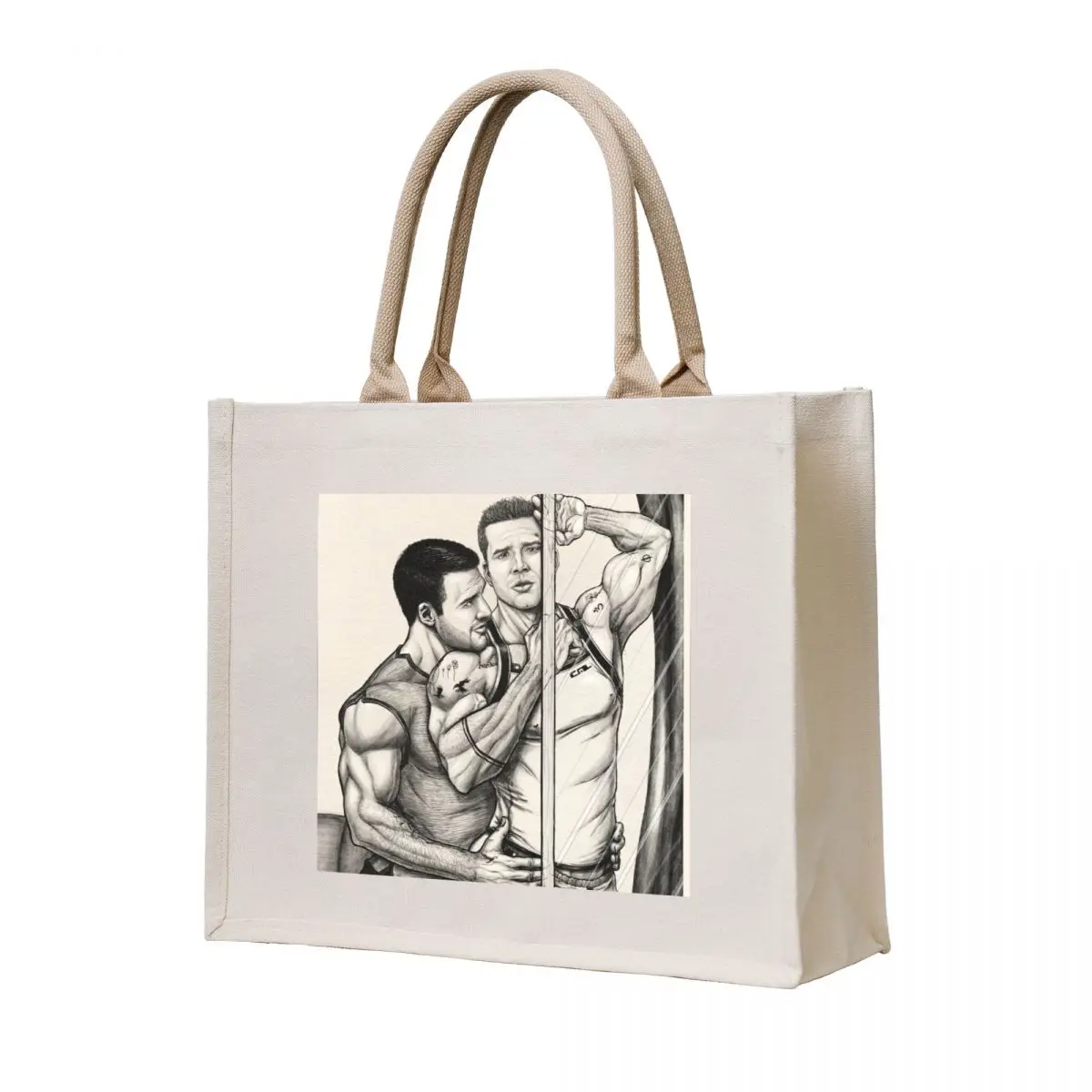 

Buddie sweet hug Tote Bag Shopper handbag hand bag ladies Handbags women canvas tote bag