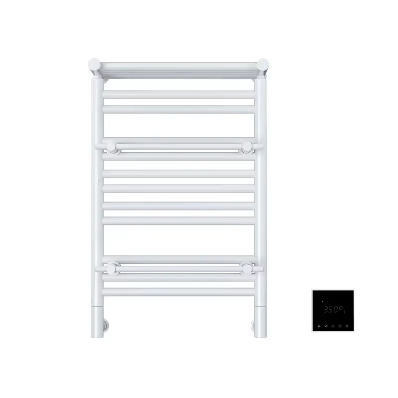 Modern White Aluminum Electric Wall-Mounted Towel Heater  for Bathroom Living Room Bedroom