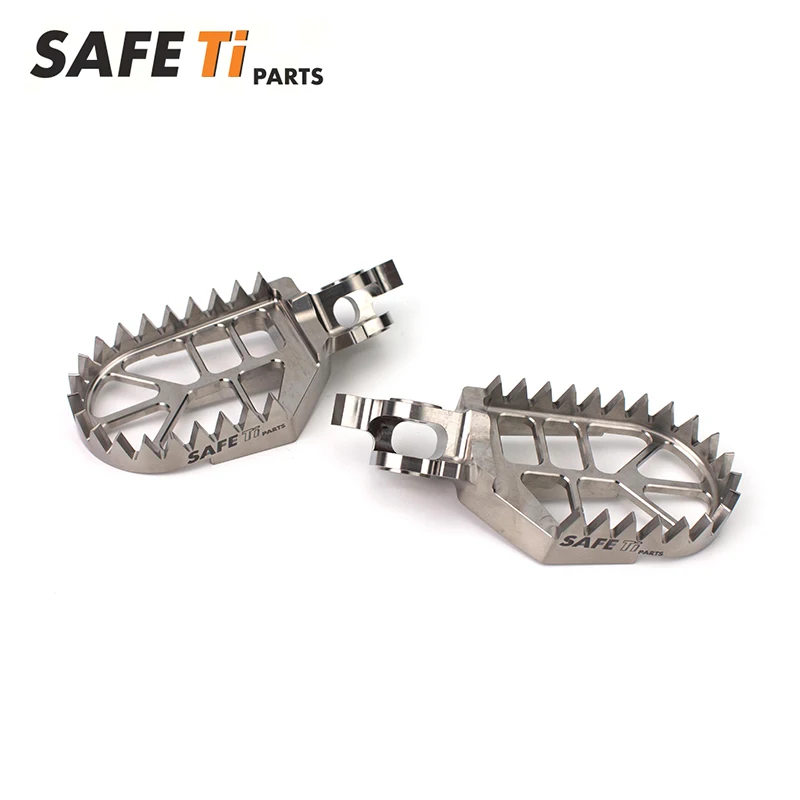 CNC Titanium Alloy Footpegs For HONDA PRO 10mm BACK+5mm DOWN CR250R/450R CRF250R CRF450R CRF450RX CRF250X/450X