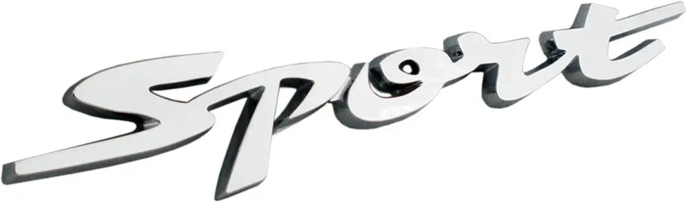 3D sport Premium Car Side Fender Rear Trunk Emblem Badge Decals Sticker For ford Chevrolet dodge jeep Chrysler Buick view 2