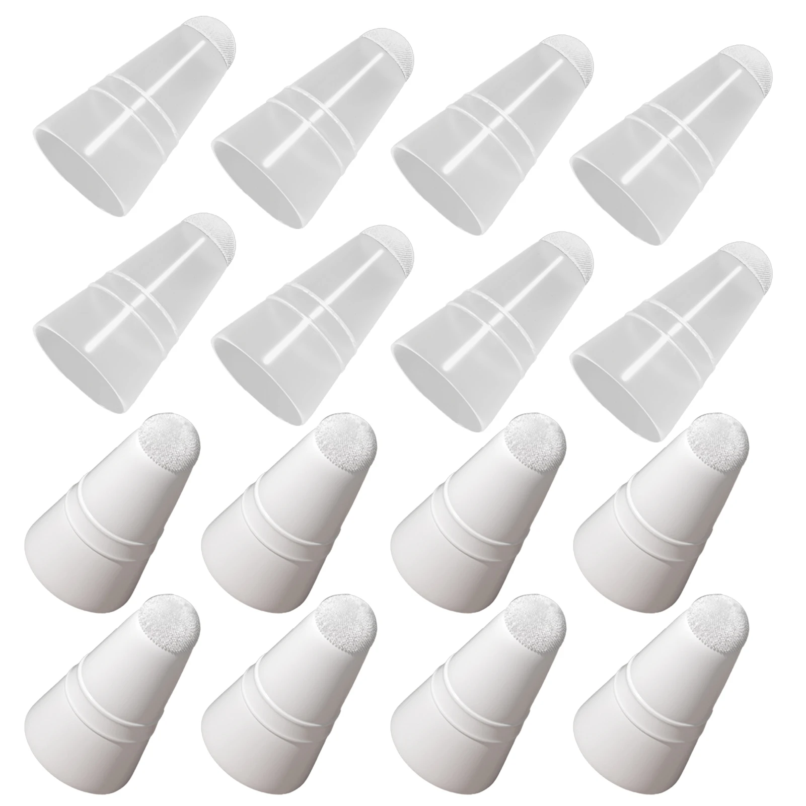 8 шт., чехол для наконечника стилуса для Apple Pencil 1-го 2-го поколения, сменный чехол для наконечника из волокна, защитный чехол для Apple Pencil