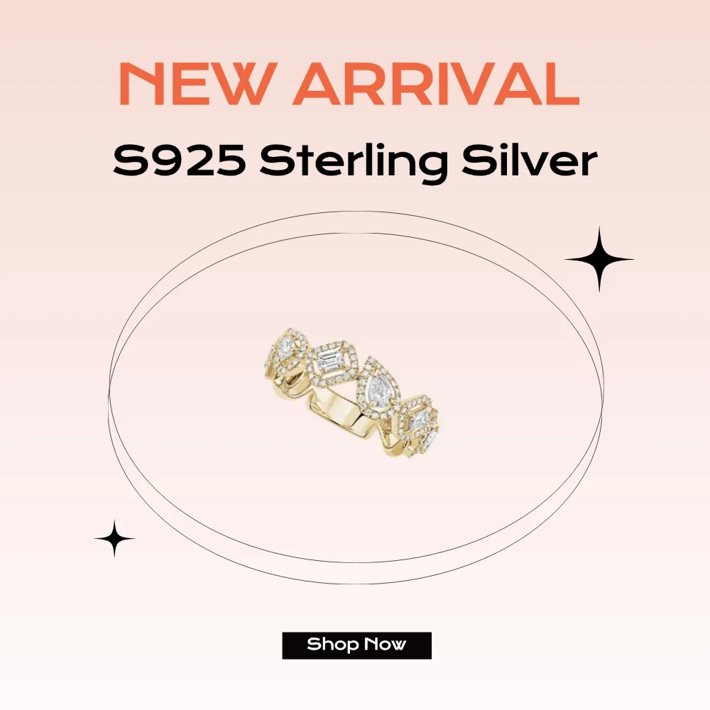 

Кольца для женщин, кольца из стерлингового серебра 925 пробы с бриллиантами, французские элегантные модные украшения, подарок на день Святого Валентина