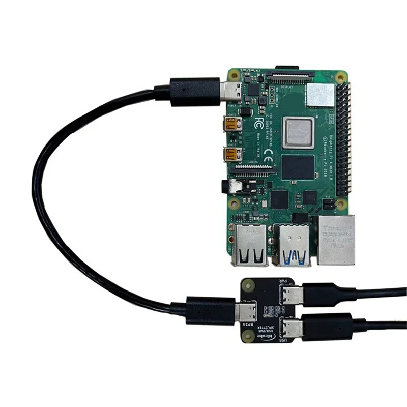 Divisor de corriente USB para Raspberry Pi Blikvm y placa de desarrollo, Compatible con Control remoto, servidor Overtip CSI
