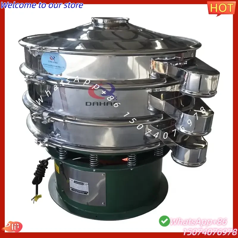 

2026 Food Grade 1 2 3 4 Layers Electric Barley Soil Flour Mealworm Bsf Larvae Black Solider Fly Vibrating Sifter Sieve