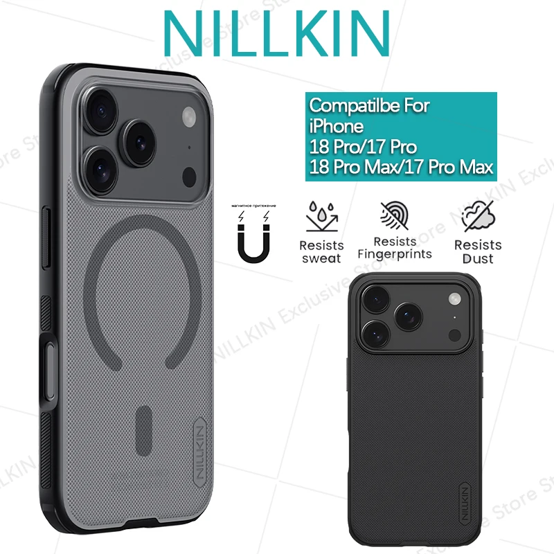 Nillkin For iPhone 18 Pro Max/17 Pro Magnetic Shock resistant airbag MagSafe phone case hard case back cover protective cover