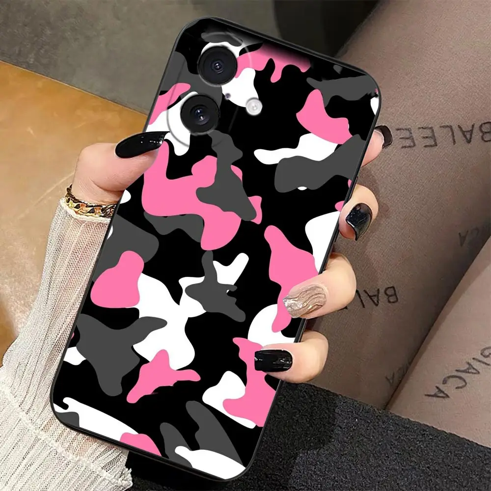 Camouflage Color Cover Phone Case For iphone Apple 17 17E AIR 16E 16 15 14 8 7 Plus 13 12 11 XR Pro Max SE4 Shell Funda Case view 5