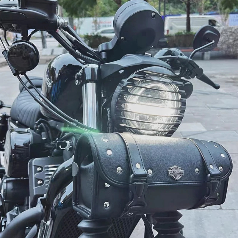 

Retro Motorcycle Head Tool Bag Motorcycle Saddle Bags Bag Luggage Bag For Harley Davidson Pan America ADV 1250 PA1250 PANAMERICA